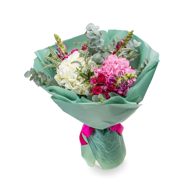 hydrangea mixed bouquet